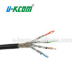 Cable de la red del ftp cat6a del utp, cable a granel del ethernet del cat6a de par trenzado, cable a granel del ftp del ftp del cat6a del precio bajo